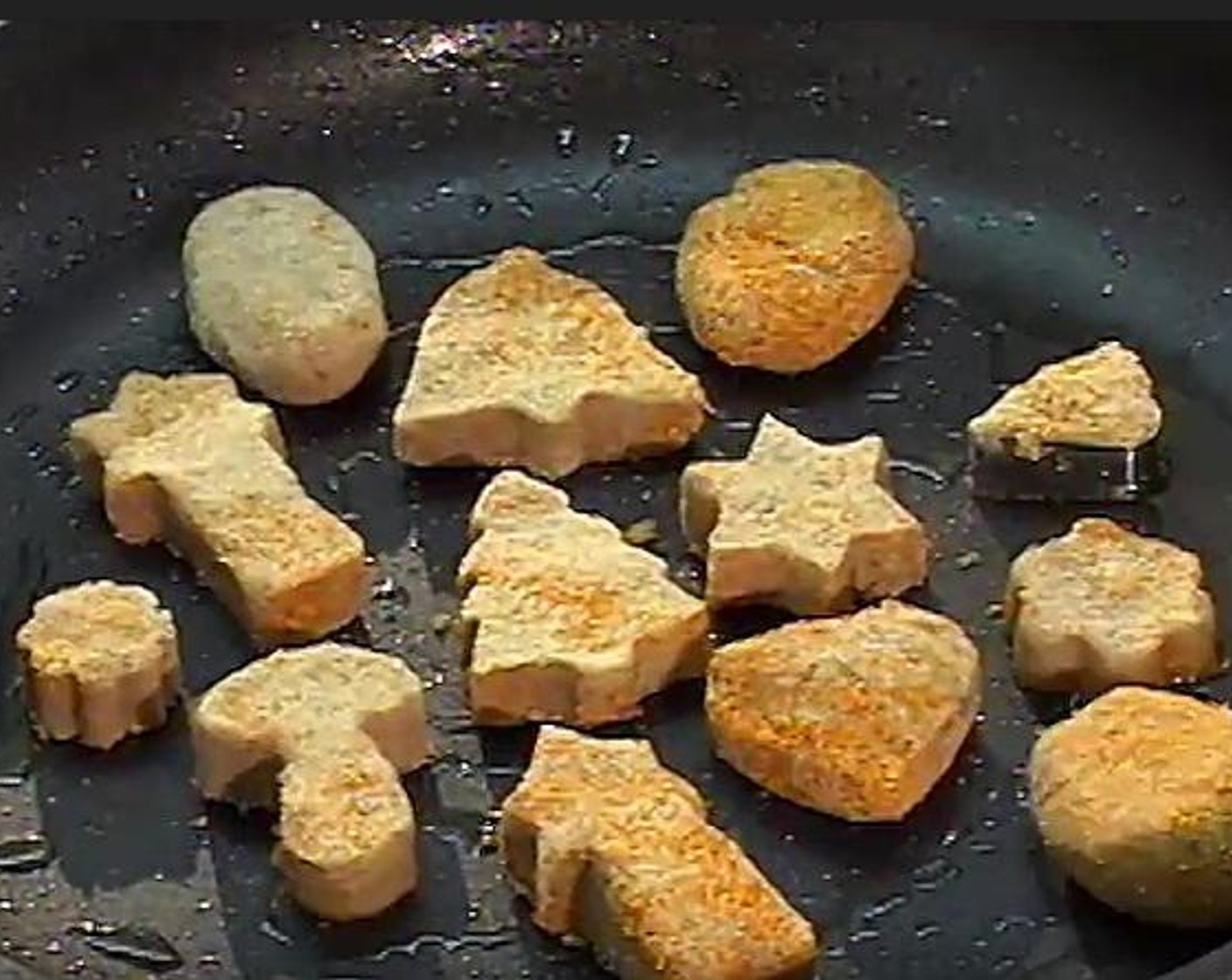 step 3 Take your Eggland's Best Classic Eggs (2), Butter (1 Tbsp) and Ground Black Pepper (to taste), mix them together with the grinded meat. After that, slice your meat into pieces using any cookie shaper of your choice. Fry your meat peaces on a frying pan.