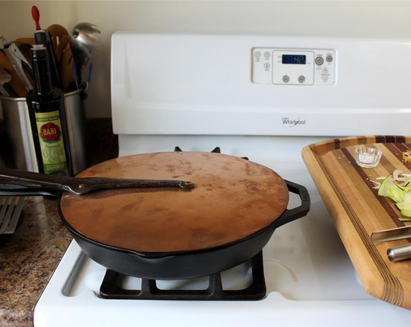 step 3 Cover with a lid and turn the heat to low or off and cook for about another 1 to 2 minutes more.