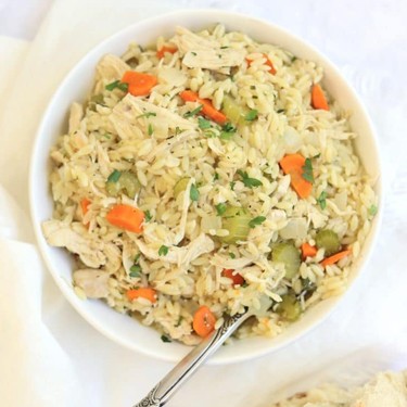 One-Pot Creamy Chicken Orzo Recipe | SideChef