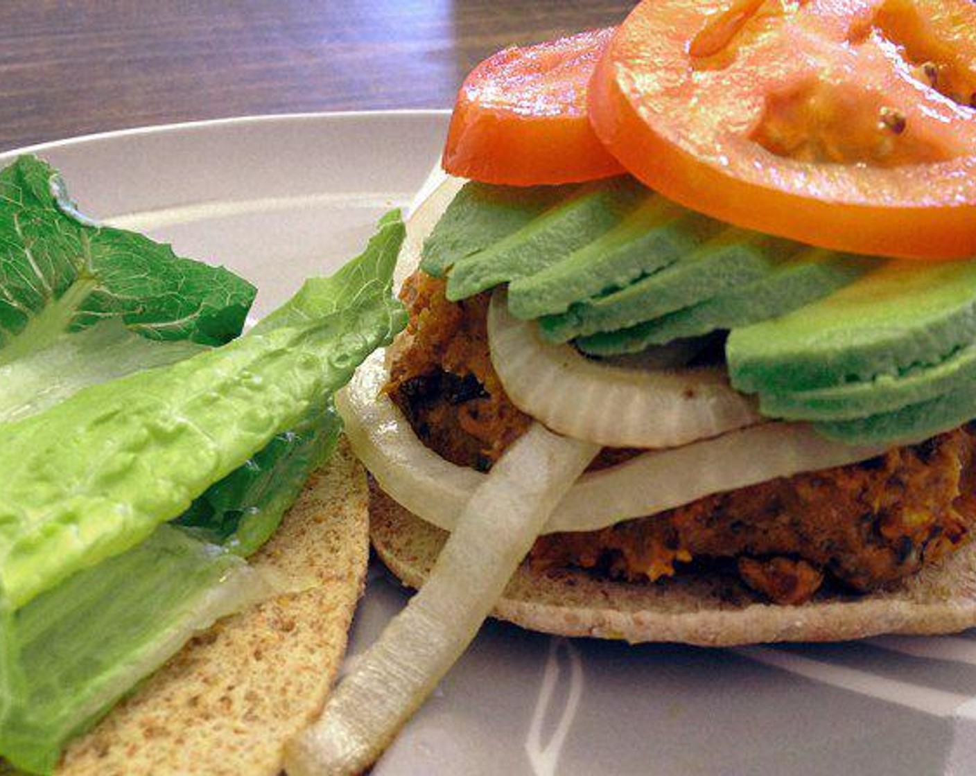 Sweet Potato Black Bean Veggie Burger