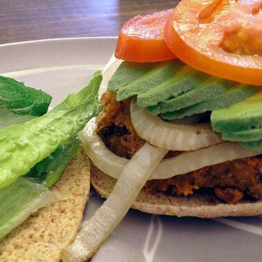 Sweet Potato Black Bean Veggie Burger Recipe | SideChef