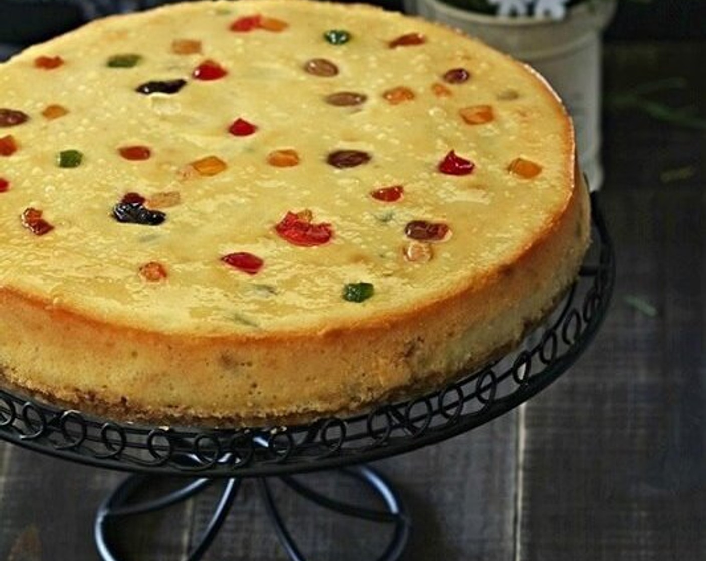 step 8 Brush cake with a mix of Apricot Jam (1 Tbsp) and Water (1/2 Tbsp), and let it cool. Then chill the cake for 2-3 hours before removing it from the pan to cut and serve. Enjoy!