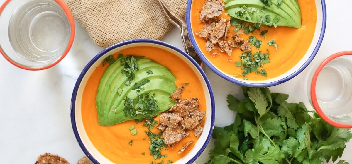 Golden Bell Pepper Soup Recipe | SideChef