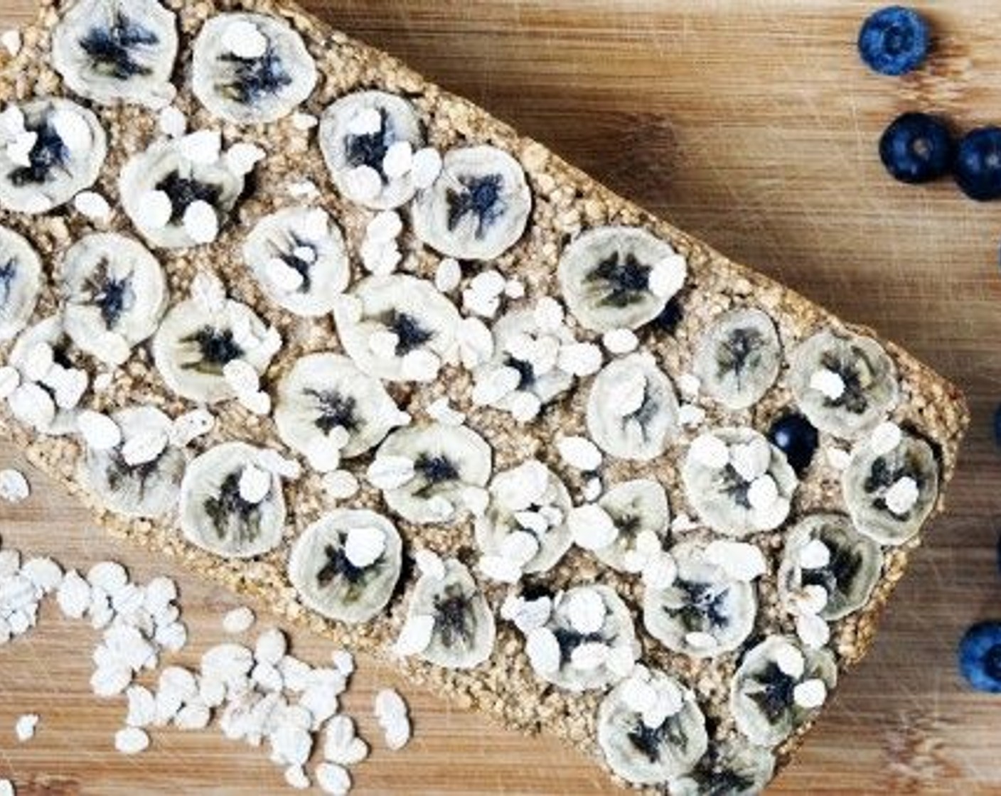 Blender Oat Blueberry Banana Bread