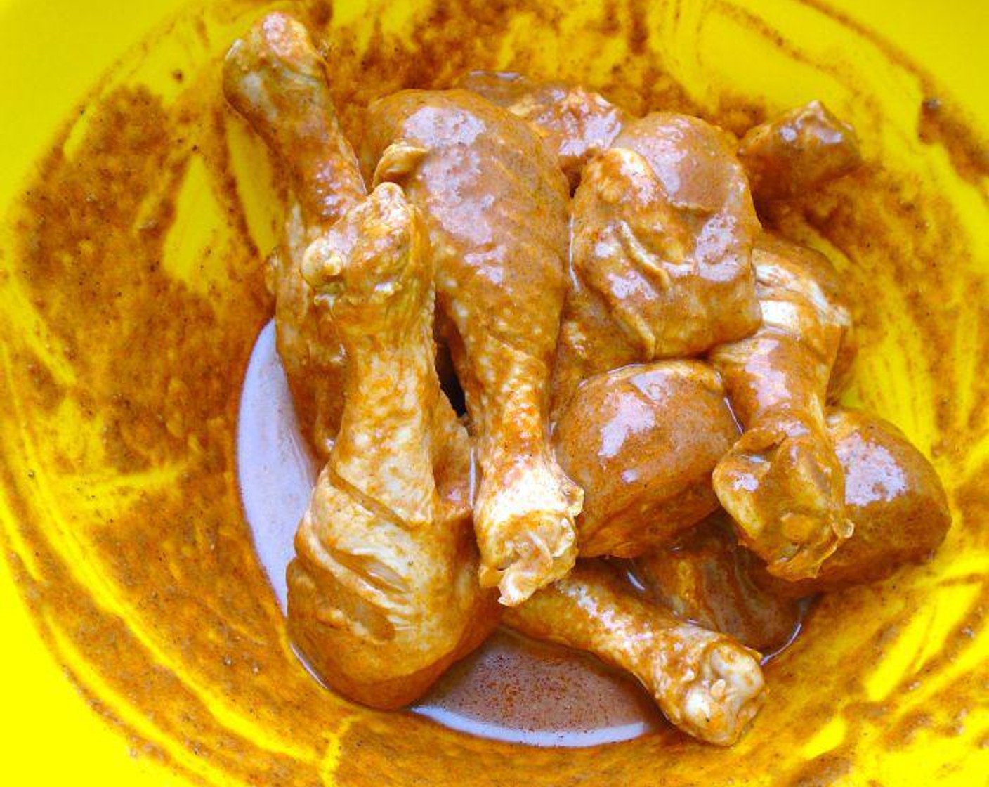 step 3 Remove chicken from marinade and simmer remaining marinade for 3 minutes, then use it to baste chicken during broiling.