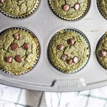 Green Smoothie Chocolate Chip Muffins Recipe | SideChef