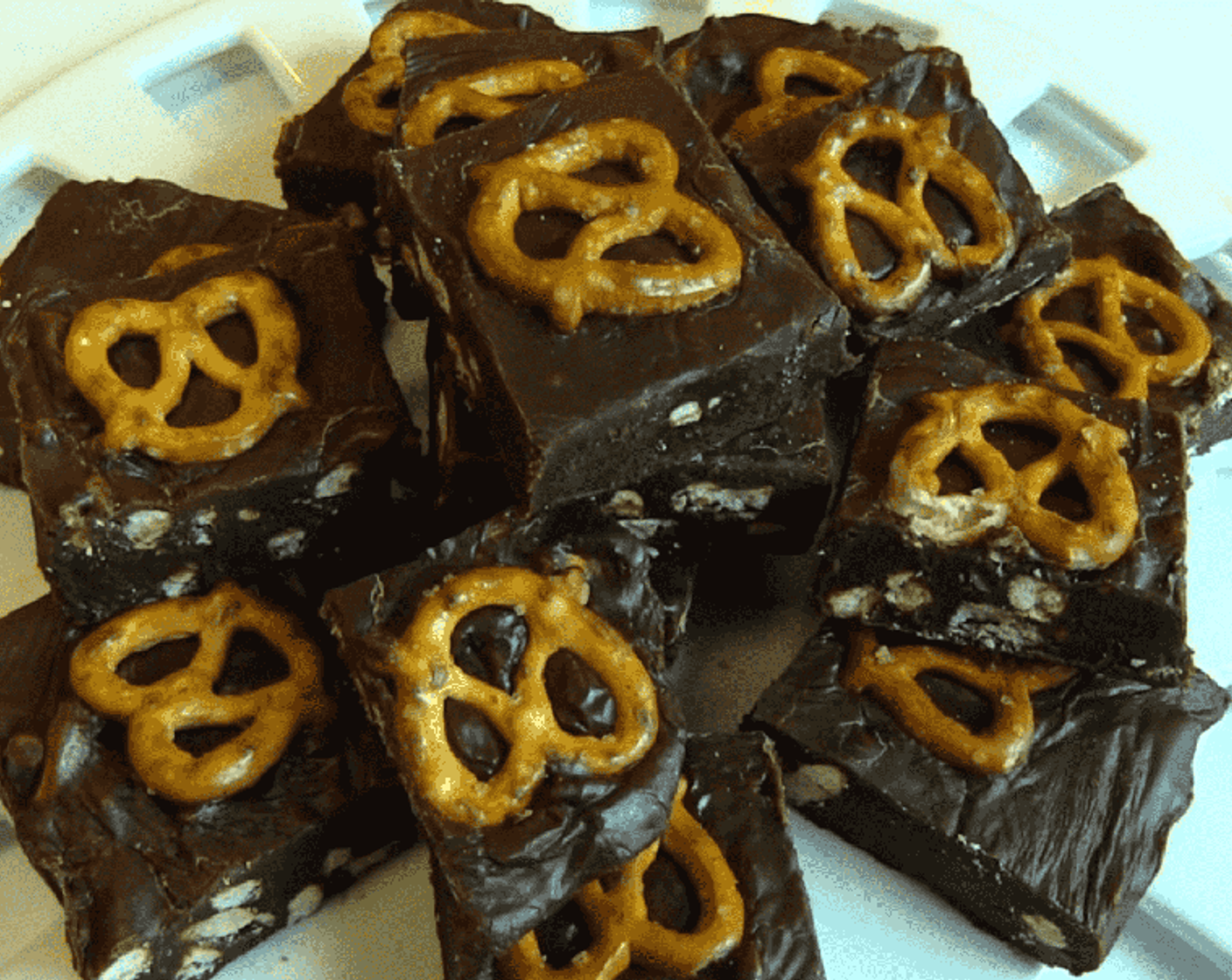 Chocolate Pretzel Fudge