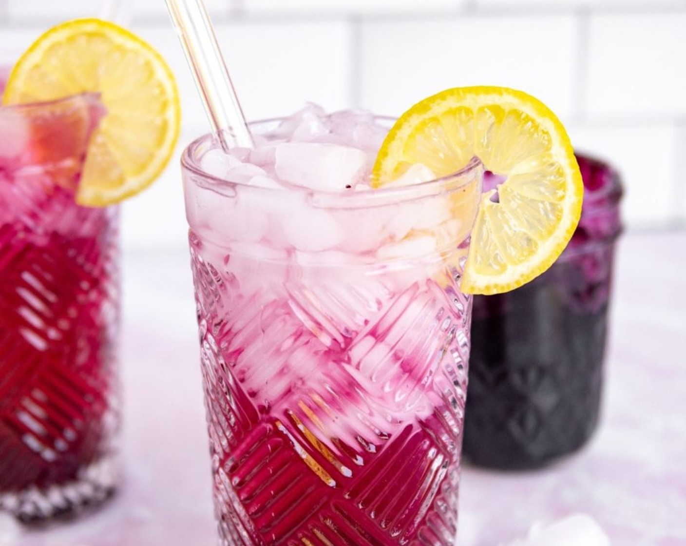 Blueberry Jam Lemonade Spritzer