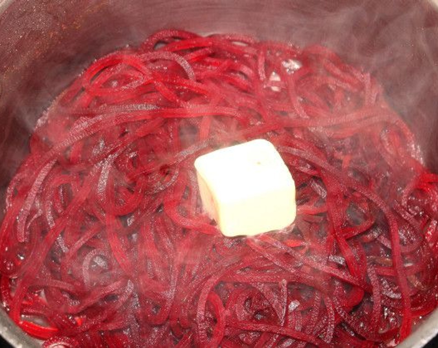 step 4 Drain the pasta and add Butter (2 Tbsp).