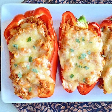 Turkey Quinoa Stuffed Peppers Recipe | SideChef