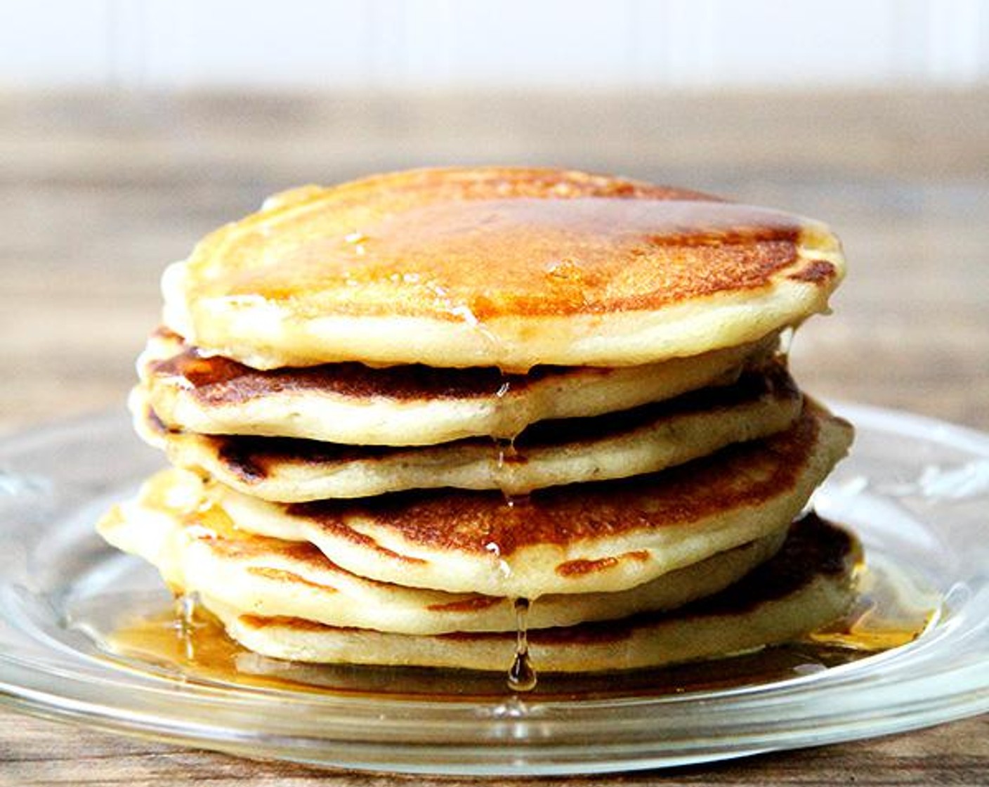 step 6 Transfer to a cooling rack briefly before serving. Scrape any stray crumbs or scraps out of the skillet, add a little more oil, and continue to cook the remaining batter. Serve with desired toppings.