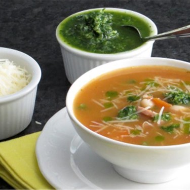 Ham and Vegetable Soup with Pistou Recipe | SideChef