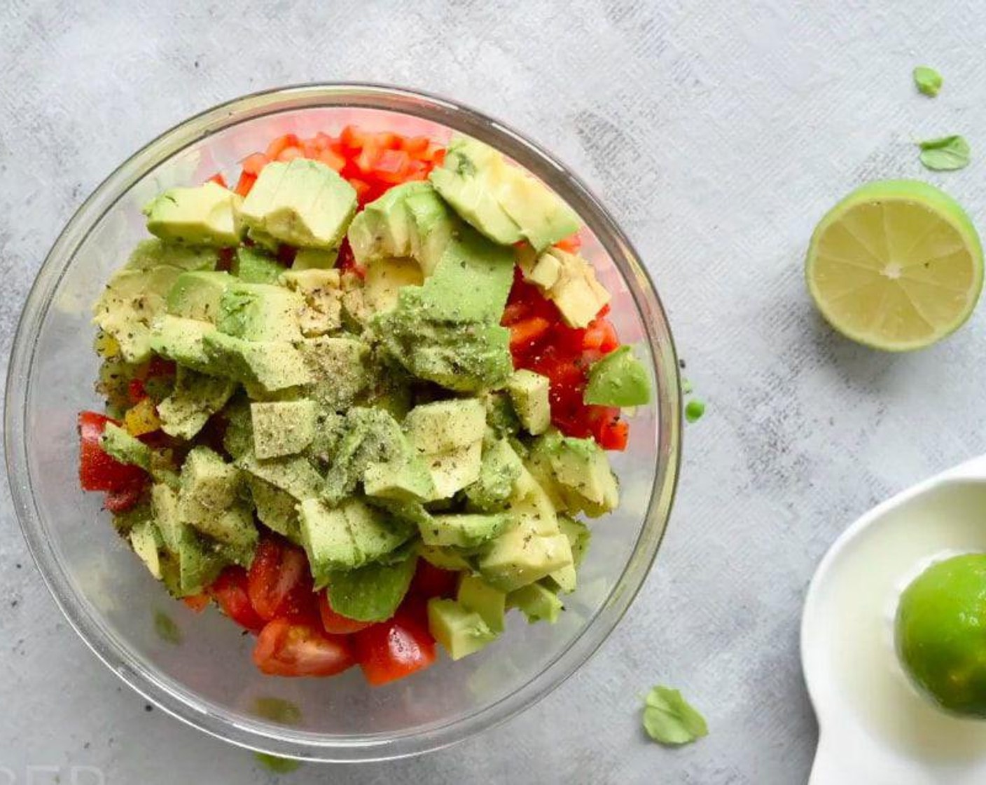 step 2 Season with Salt (to taste), Ground Black Pepper (to taste), and Paprika (1/2 tsp). Squeeze Lime (1) and add the fresh juice to the quinoa mixture. Mix well.