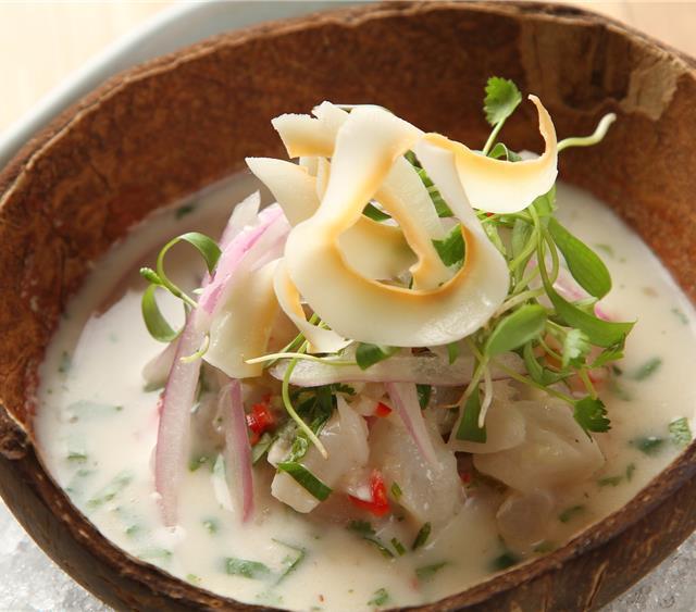 Coconut Marinated King Fish Ceviche Recipe SideChef