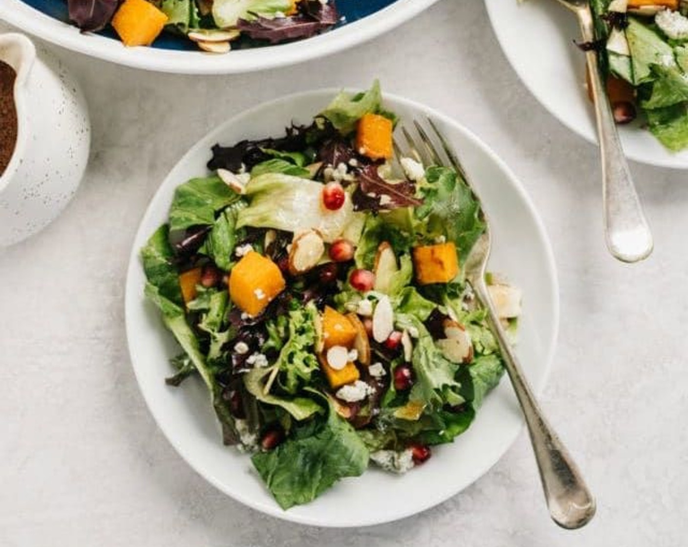 Fall Salad with Orange Cinnamon Vinaigrette