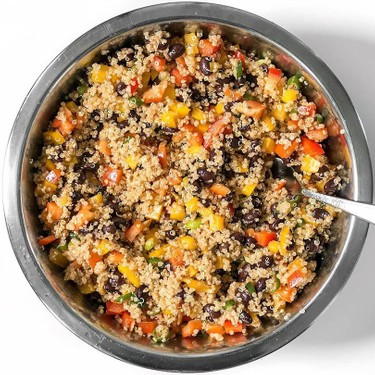 Smoky Quinoa and Black Bean Salad Recipe | SideChef