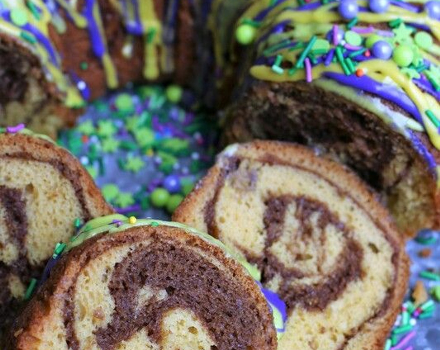 Cinnamon Swirl King Cake