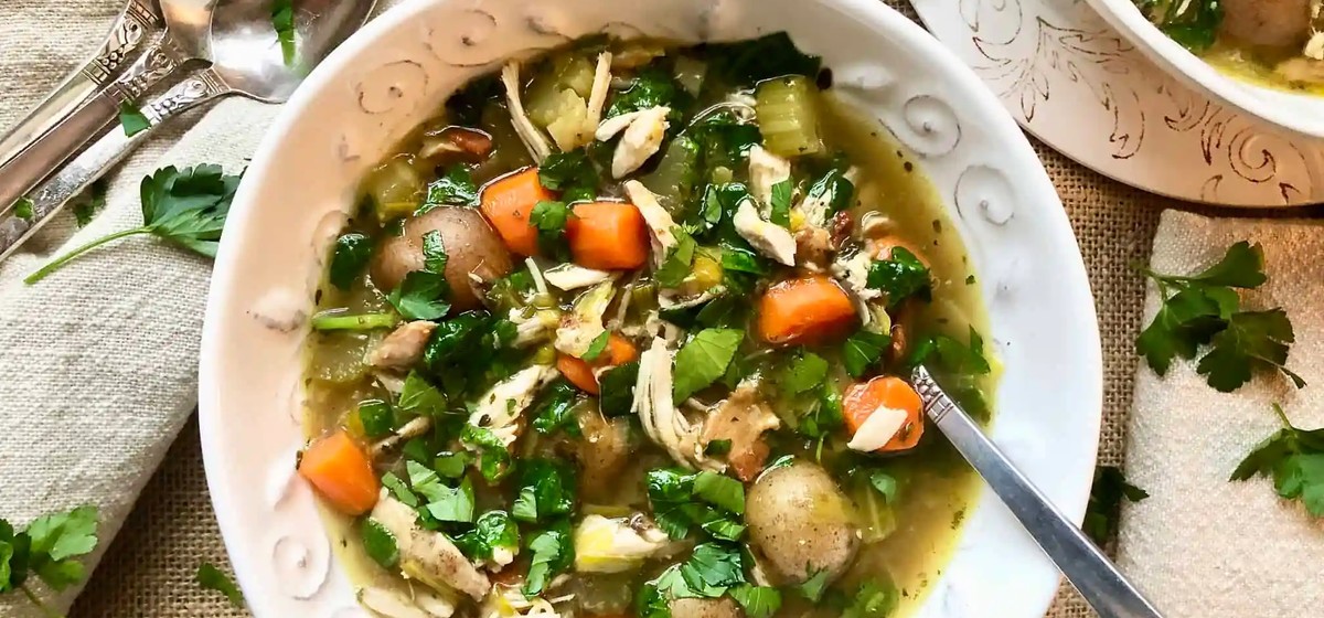 Slow-Cooker Chicken Soup Recipe | SideChef