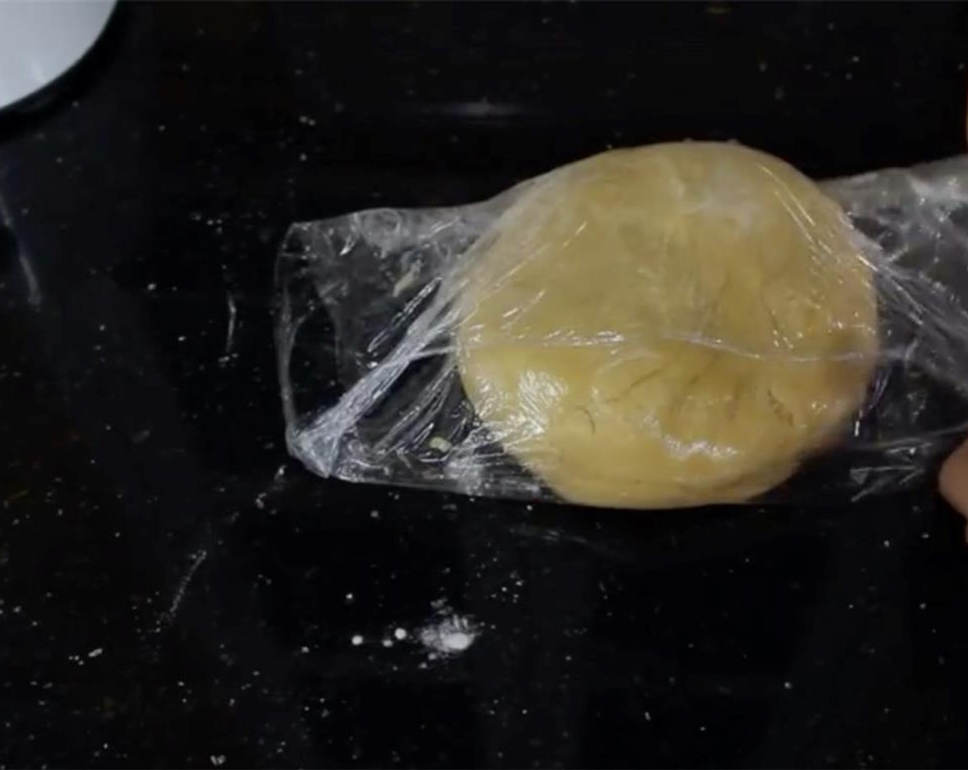 step 8 Shape into a ball and wrap in plastic wrap. Refrigerate for one hour.