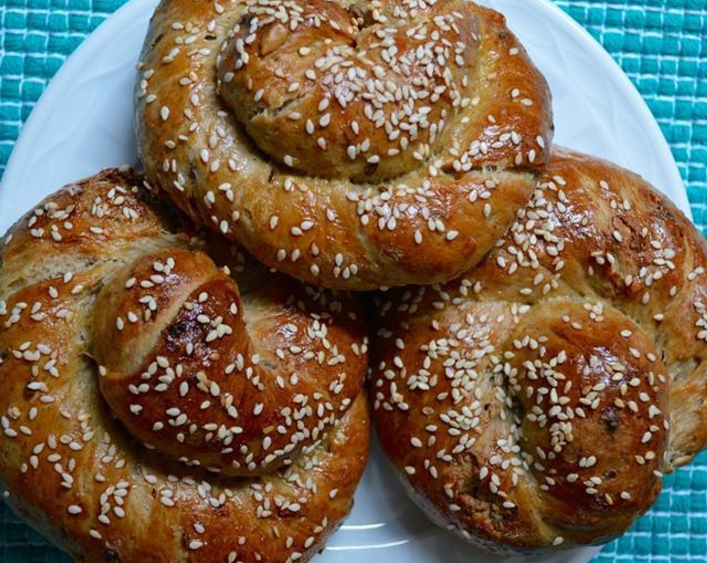 Multigrain Tahini Bread Rolls