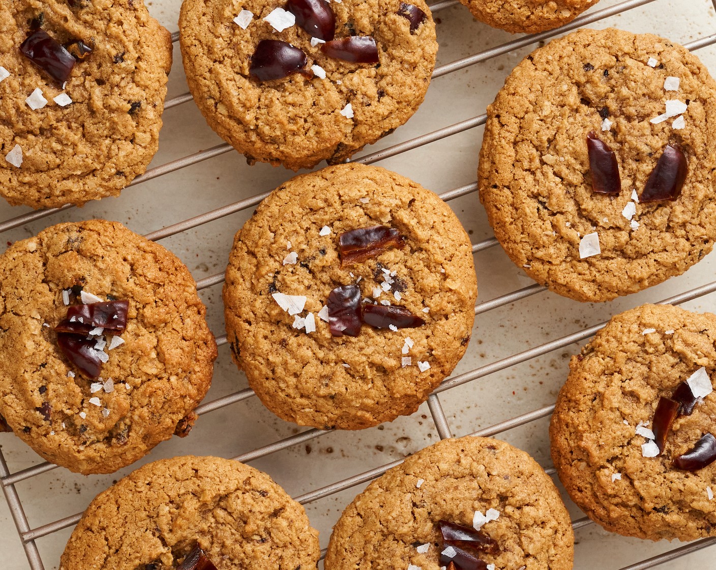 Tahini Oat Date Cookies