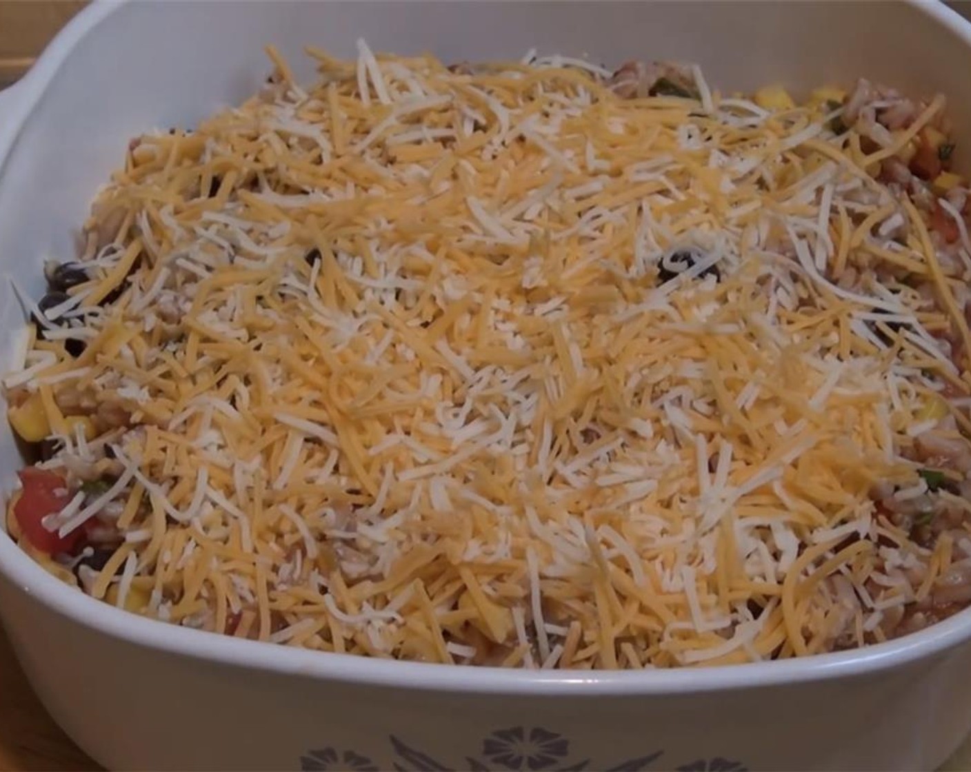 step 8 Top with Shredded Cheese (1/2 cup).