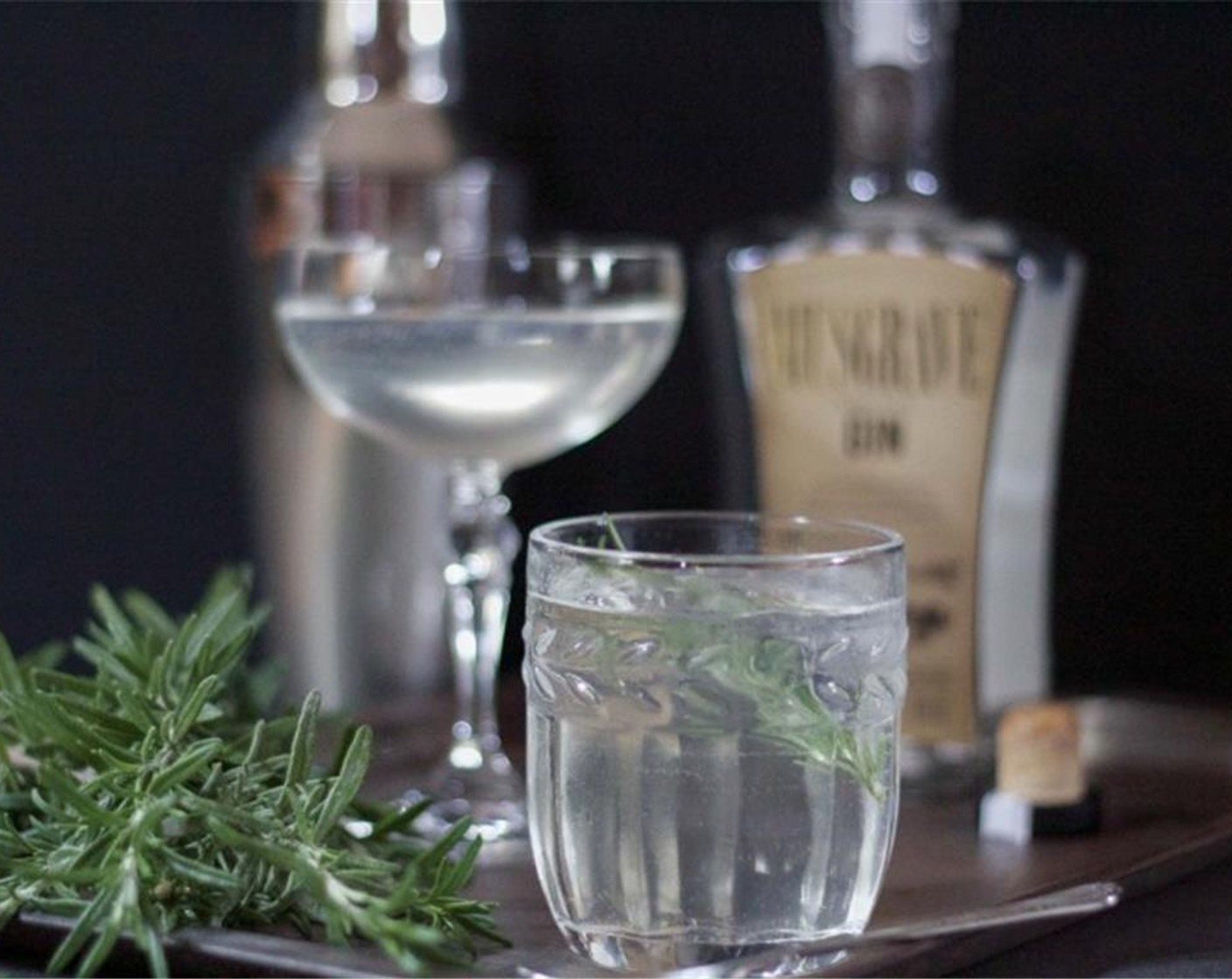 step 3 In a cocktail shaker, add one part Musgrave® Gin (3 Tbsp), a decent handful of ice and 50 milliliters of the rosemary syrup. Shake to combine and pour into a long glass to about halfway up. Add a few ice cubes and top up with Tonic Water (to taste). Stir, serve, and enjoy!