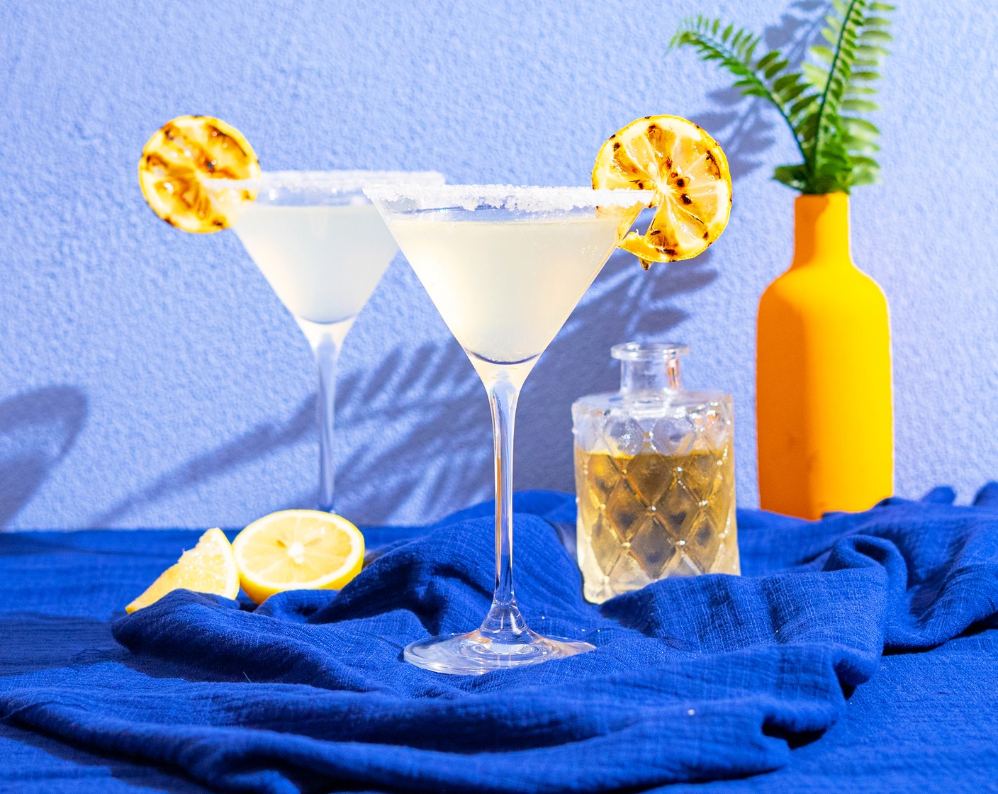 Sparkling Lemon Drop Martini