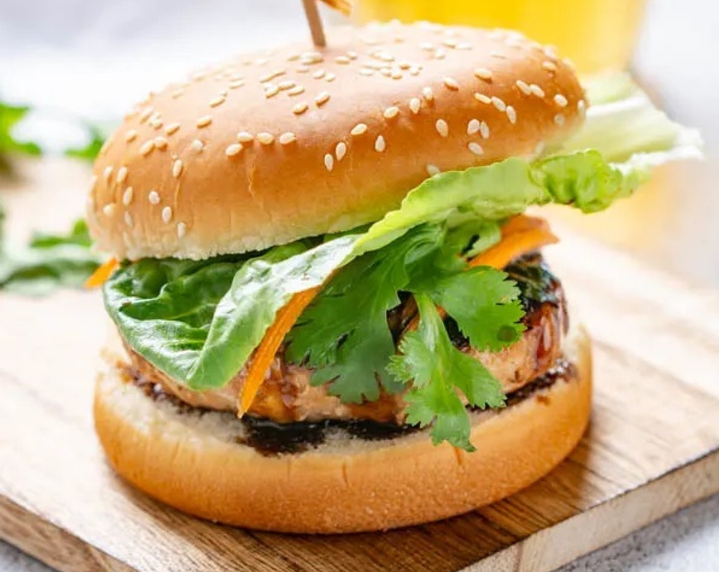 Char Siu (Chinese BBQ Pork) Burger