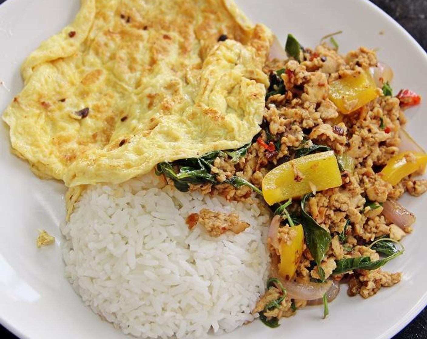 Vegetarian Thai Basil Rice