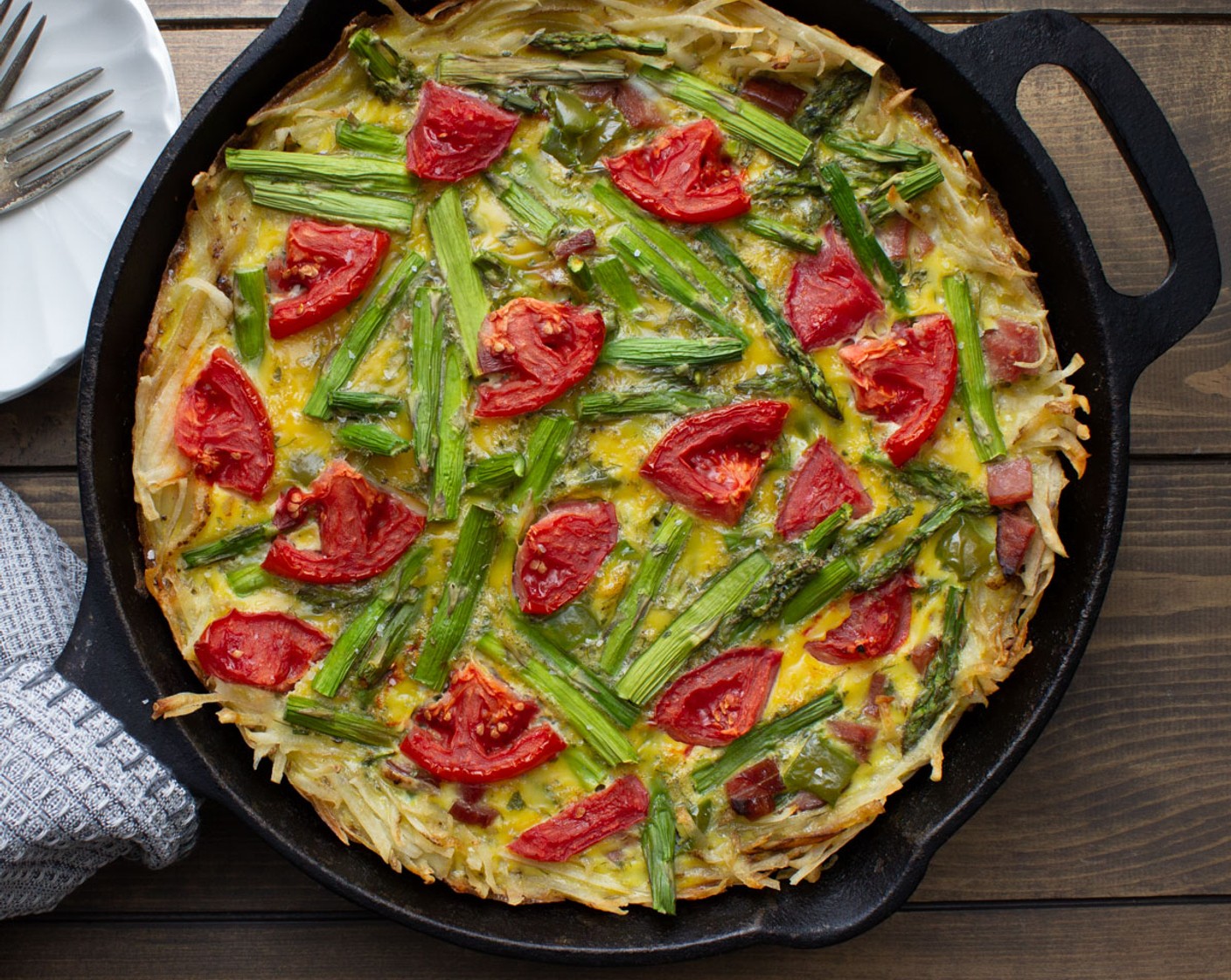 Oven Baked Frittata with Potatoes