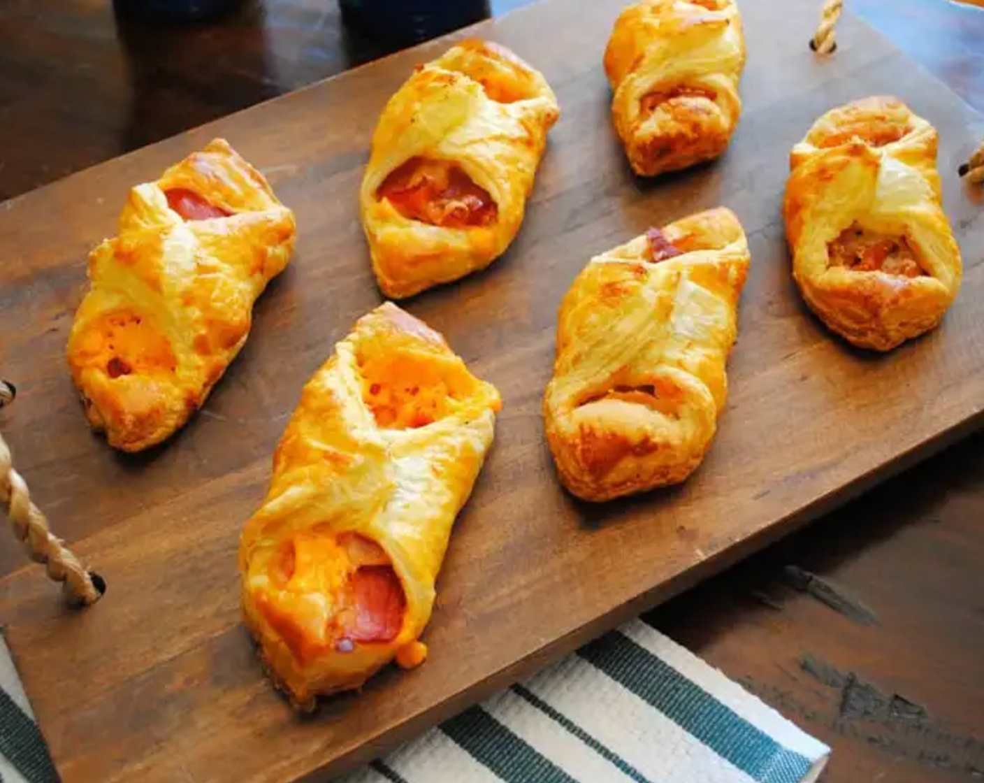 Puff Pastry Breakfast Parcels