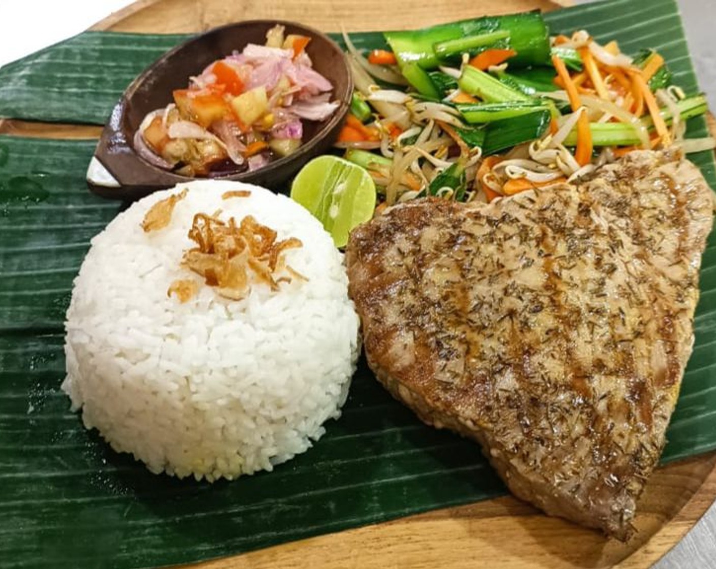 Sambal grilled tuna